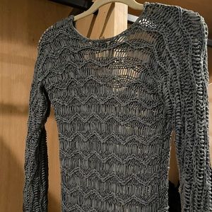 Mesh summer sweater